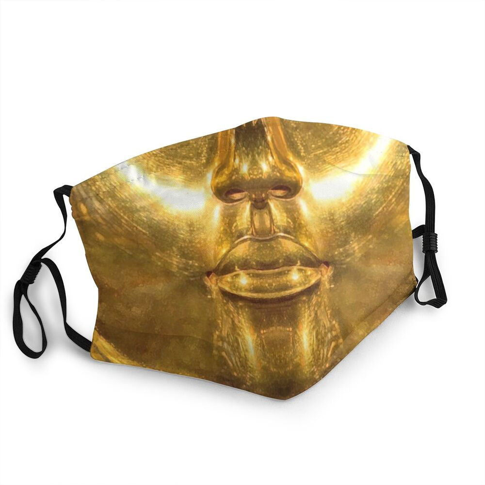＜グリーンピアッシング＞ 金の仏像マスク
