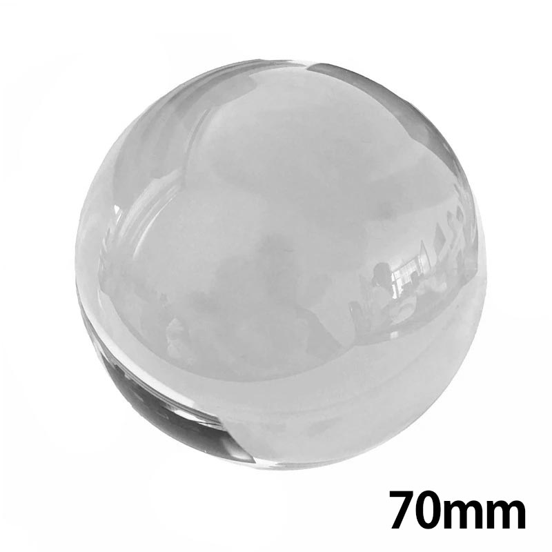 ＜グリーンピアッシング＞ 70mmクリスタルガラスボール・ディスプレイ