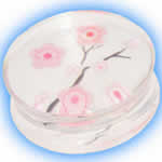 桜の花アクリル樹脂プラグ ボディピアス